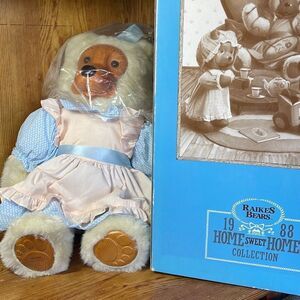 Raikes Bears 1988 Home Sweet Home Collection Emily 17013 New with tags